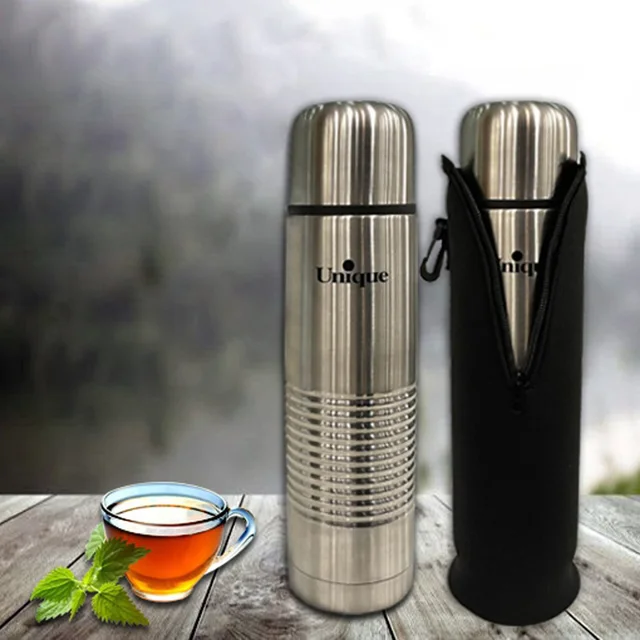 فلاسک قلمی 1 لیتری کیف دار یونیک مدل UN-1998